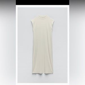ZARA NWOT Mock Neck Dress Size Small